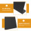 Retail Stores Chalkboard Signs Black Pvc 5pack 10