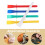 Glue Spreader For Accessories Assorted Color 5pcs 9