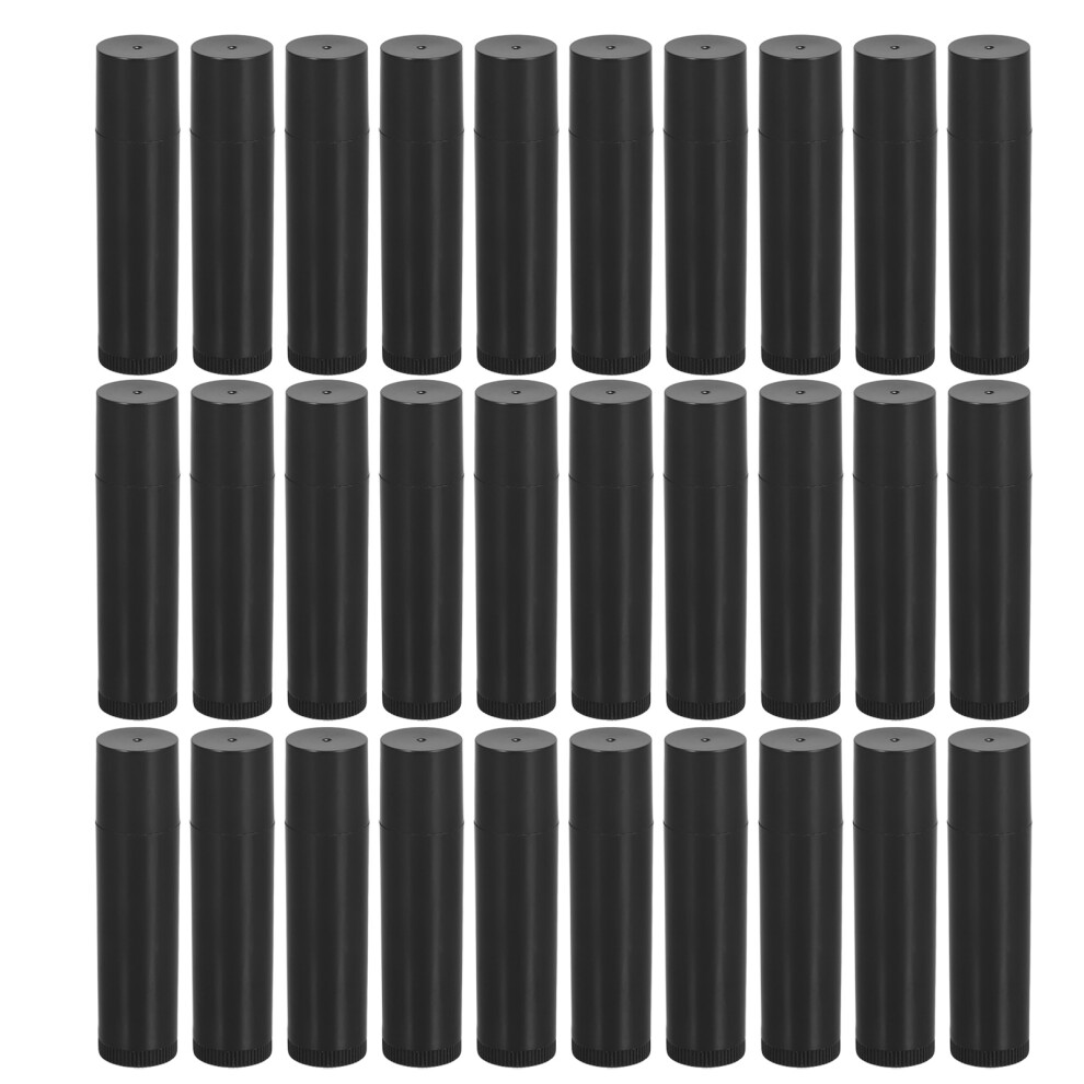 Vaguelly 30 Pcs Lip Gloss Containers Refillable Empty Tubes Plastic Lipstick