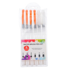 Raindrops 6 Pcs Watercolor Brush Fountain Pen Writing Lightweight
