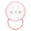 Pacifier Container For Travel Pink 1set 6