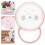 Pacifier Container For Travel Pink 1set 9