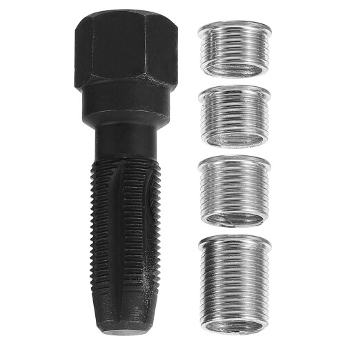 1 Set Spark Plug Thread Repair Tool For Fixing Damaged Threads In Car 2
