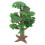 2pcs simulation tree decoration model for desktop scene design 9