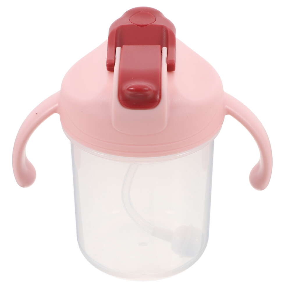 Vaguelly Pink 1Pack Sippy Cup With For Bedridden Use