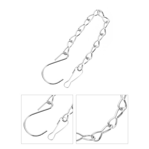 Metal Hanging Chains Iron Chain Black 1pack 1