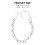 Metal Hanging Chains Iron Chain Black 1pack 6