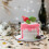 Artificial Cake Model Red Pu 1pack 9