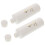 2 Pcs Baptism Holy Water Bottles Cross Pattern Sprinkler White 11