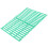 Cage Rest Pad Green Plastic 2pcs Easy-To-Clean Bunny Foot Mat 5