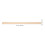 5pcs Wooden Scroll Hanging Rod Khaki For Post-Production Work 3