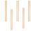 5pcs Wooden Scroll Hanging Rod Khaki For Post-Production Work 1