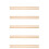 5pcs Wooden Scroll Hanging Rod Khaki For Post-Production Work 9