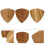 Guitar Picks Cool Natural Wood 3pcs 9