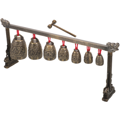 Resonator Bells Retro Style Bell Zinc Alloy Multi 1pack