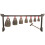 Resonator Bells Retro Style Bell Zinc Alloy Multi 1pack 3