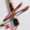 Rosewood Dulcimer Hammers Brown 2pcs 9.4x1x1in 3