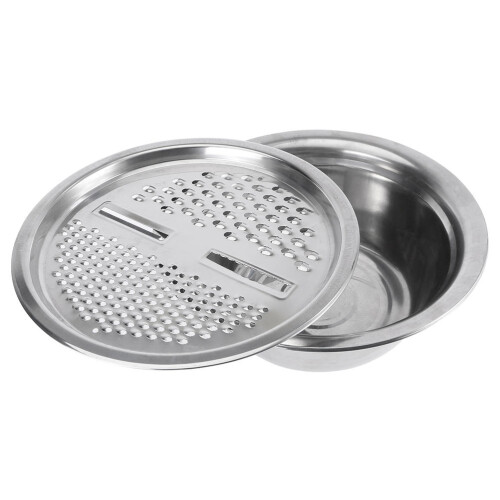 Square Rice Washing Basin Silver 1 Set 28x28x4.5in 1