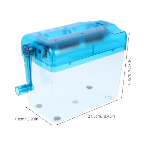 Paper Shredder Document Cutting 1pcs 8.5x5.8x3.9in 1