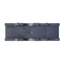 Cabinet Housing Mitre Saw Box Cutting Tool - Portable 45/90 Degree Clamp for Woodworking, Black, Adjustable Angle