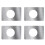 Raindrops 4pcs Round Strike Plate For Diy Enthusiasts 13x9cm 1