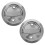 Stainless Steel Ring Handle Door Pull Modern Round 2pcs/Set 10
