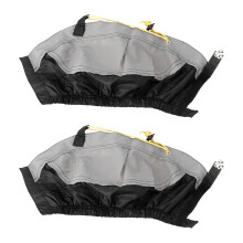 Walking Women Shoe Cover Waterproof Covers Black