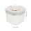 Airtight Rice Container Transparent Abs Square For Salt 1 Pcs 2