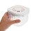 Airtight Rice Container Transparent Abs Square For Salt 1 Pcs 6