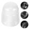 3Pcs Transparent Plastic Baseball Cap Shaper Hat Storage Display Cases 11