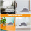 3Pcs Transparent Plastic Baseball Cap Shaper Hat Storage Display Cases 7