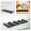 Water Bottle Fridge Organizer Soda Mat Organizer 3pcs 6
