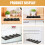 Water Bottle Fridge Organizer Soda Mat Organizer 3pcs 7