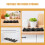 Water Bottle Fridge Organizer Soda Mat Organizer 3pcs 8