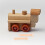 20Pièces Petits Clous En Bois Massif Beige Pour Bricolage 5