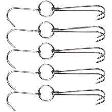 Masteelf  5 Pcs Poultry Even Heat Distribution Hooks Practical