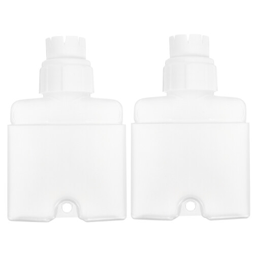Raindrops Supplemental Feeding Bottle Plastic White 2pcs