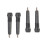 4pcs Trekking Pole Tip Covers Black Round Traction Addition 6