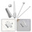 Unbranded  2 Sets Hanging Crimping Beauty Tool Kitchen Caulking 2