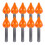 10pcs Inflatable Torch Ornaments Performance Props Playthings 5