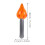 10pcs Inflatable Torch Ornaments Performance Props Playthings 2