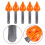 10pcs Inflatable Torch Ornaments Performance Props Playthings 4