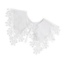 1pc Girl Lace Decor Delicate Lace Shoulder Shawl Girl Clothes Ornament