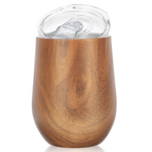 Camping Wine Cup Egg Holder Brown Stainless Steel 1pack