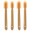 Masteelf  4 Pcs Caulking Tool Kit Applicator Tools Product Grout Khaki 6