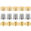 Sewing Protector Thimble Copper 15pcs Sewing Tool 3