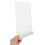 1 Set Led Writing Board Transparent Acrylic Erasable For Shops 4