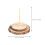 Artificial Tree Base Beige Wood 5pcs For Holiday Decor 3