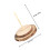 Artificial Tree Base Beige Wood 5pcs For Holiday Decor 2