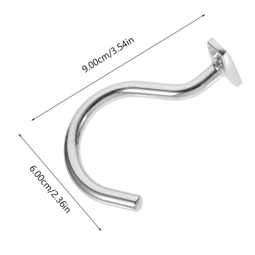 Flat Snooker Hook Silver Iron 2 Sets 1